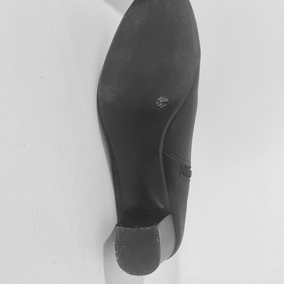 East 5th Women's Black Ankle Boots EF RICO Buckle/Side Zipper -Size 8.5 Med - Picture 7 of 12